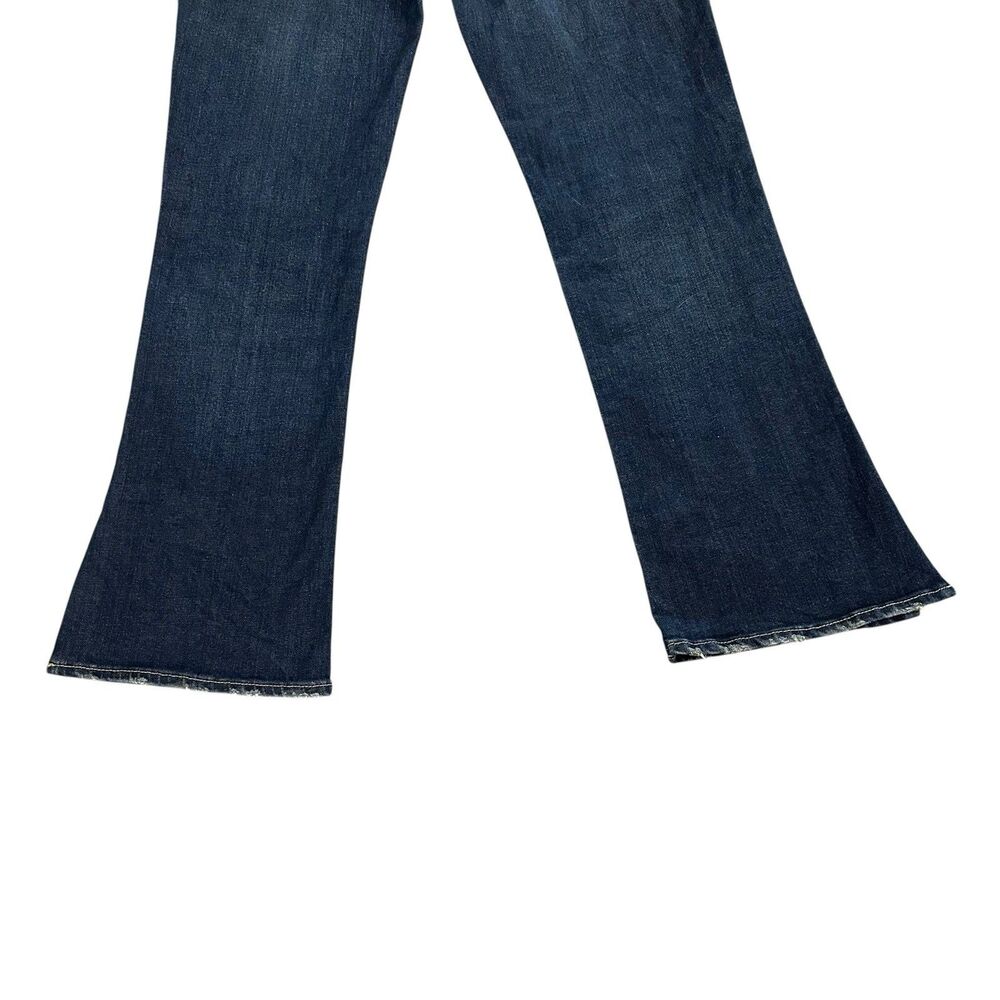 VTG Moussy Glendora Flare Jeans Japanese Selvedge Women’s 30 X 28.5 High Rise - Picture 14 of 16